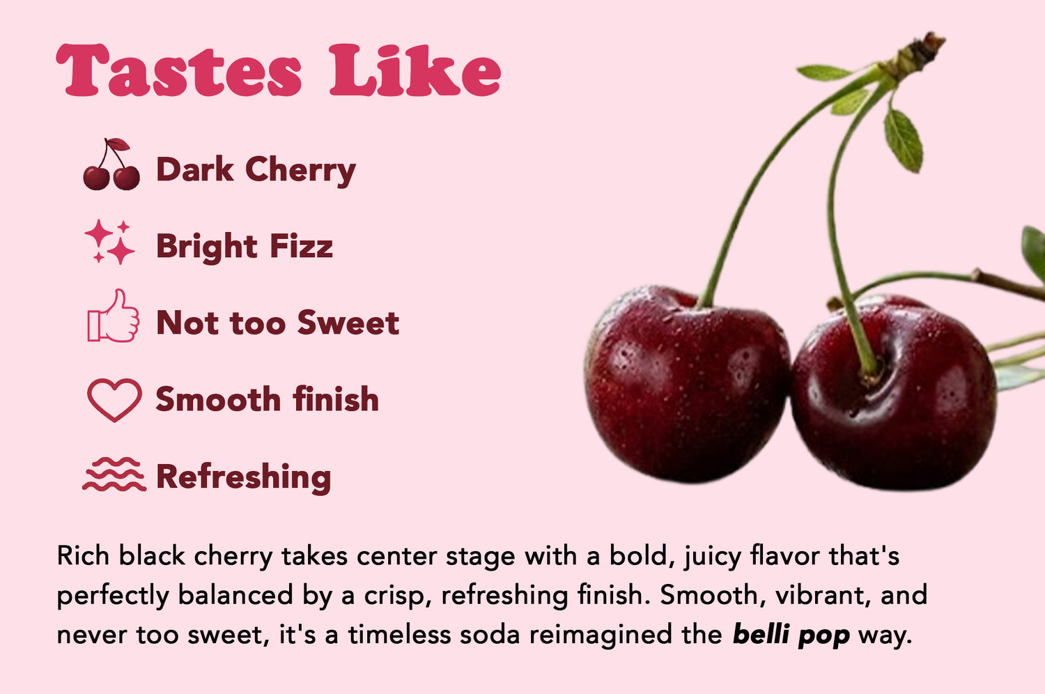 Cherry Tastes Like